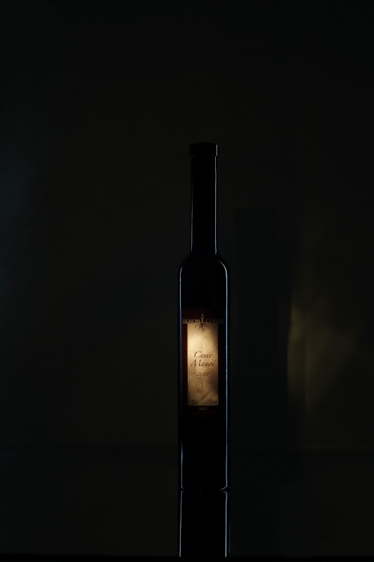 Flaschen auf Spiegel 0679 1